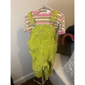 Vintage Gymboree Girl's Overall Set